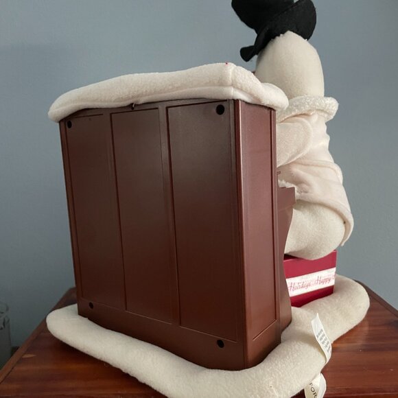 HALLMARK Jingle Pals Plush Piano Playing Singing Snowman Lights WORKS - Picture 5 of 9